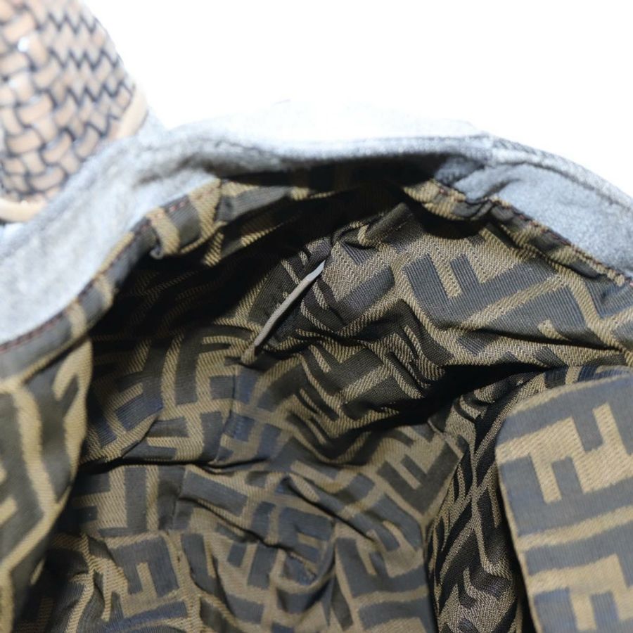 【日本直送】FENDI 肩背包 牛仔灰 金色 正品 191869SAV-21