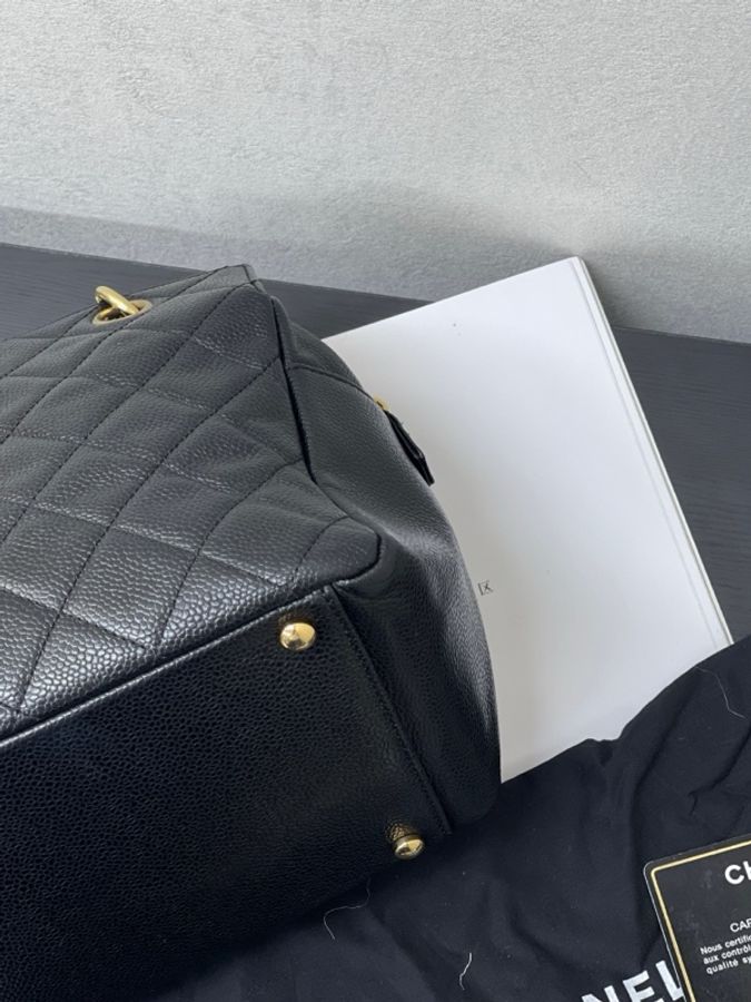 chanel香奈兒黑金ppt小號 鏈條包單肩 卡標齊全 配件塵袋。-18