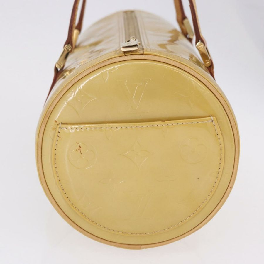 【日本直送】路易威登 Monogram Vernis Bedford 手提包 米色 M91006 LV 正品 am12001V-3