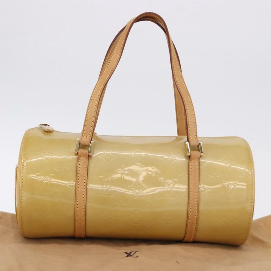 【日本直送】路易威登 Monogram Vernis Bedford 手提包 米色 M91006 LV 正品 am12001V-11