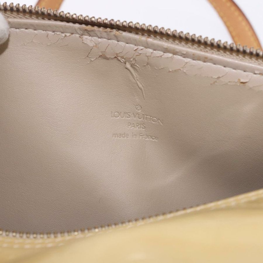 【日本直送】路易威登 Monogram Vernis Bedford 手提包 米色 M91006 LV 正品 am12001V-19