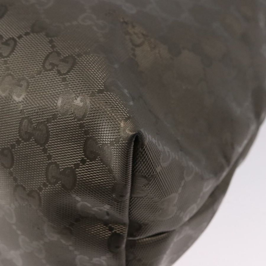 【日本直送】GUCCI GG 聯名手提袋 PVC 灰色 211120 Auth am12189V-10
