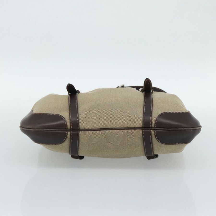 【日本直送】PRADA 手袋 帆布皮革 兩用 米色 銀色 正品 193073V-10