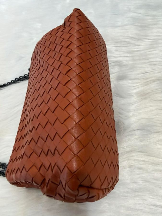 BOTTEGA VENETA 編織鍊帶肩背包-8
