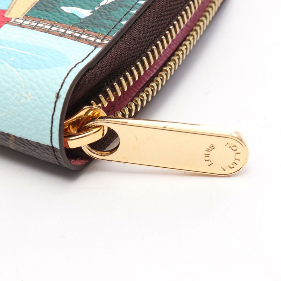 路易威登 Zippy Around 拉鍊長版皮夾 M82614 Monogram Vivienne 帆布二手-6