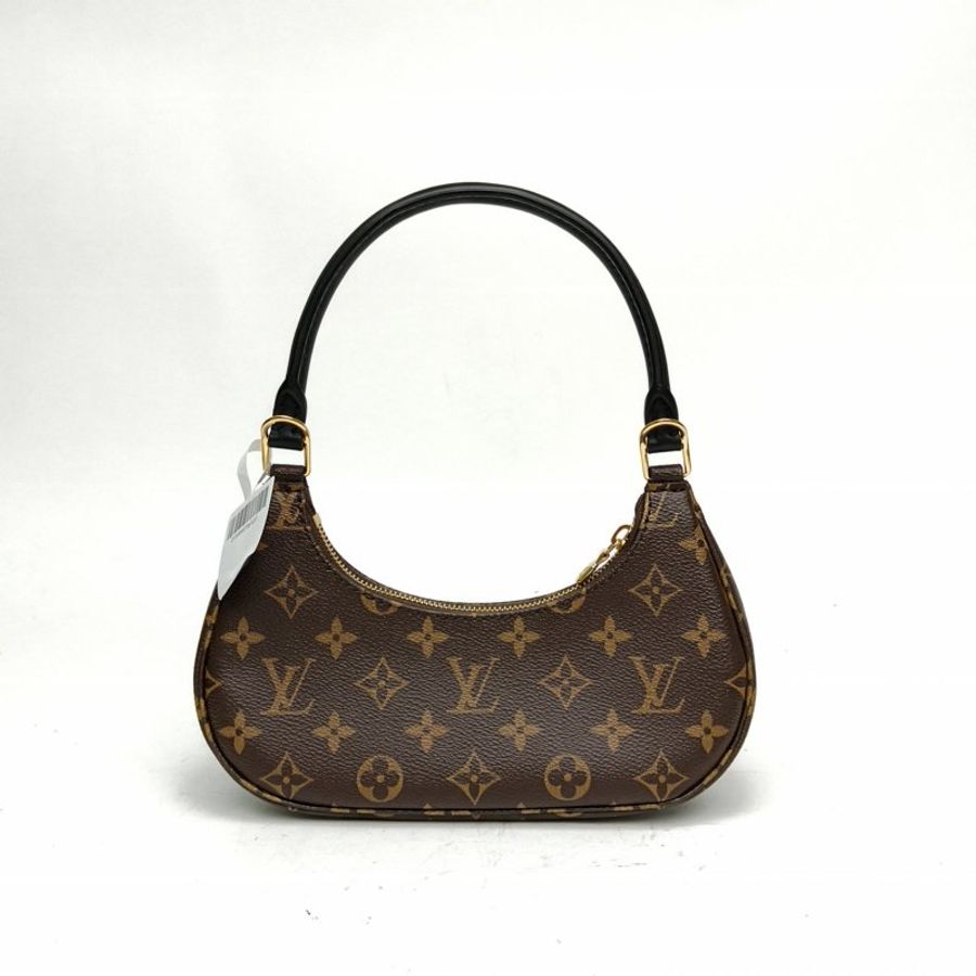 LOUIS VUITTON CATCHY小號老花PVC金扣晶片肩背包-2