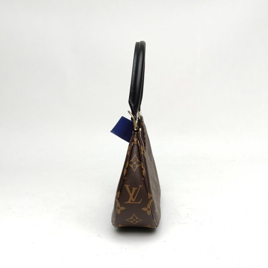 LOUIS VUITTON CATCHY小號老花PVC金扣晶片肩背包-3