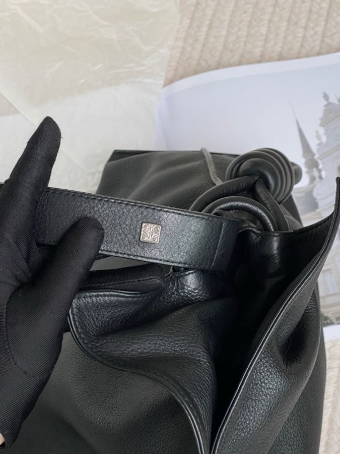 loewe羅意威黑色福袋flamenco大號-7