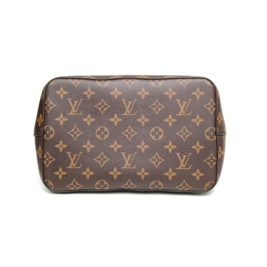 LOUIS VUITTON NÉONOÉ水桶包中號黑色內裏老花PVC金扣肩背包-4