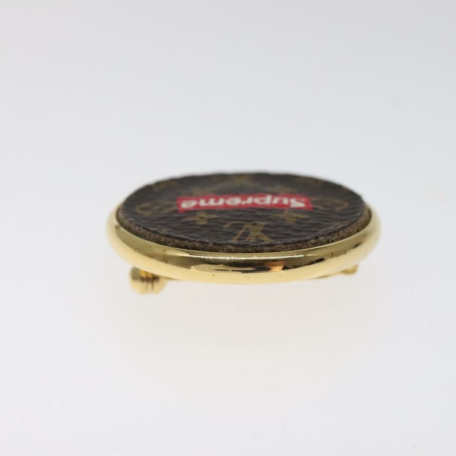 【日本直送】路易威登 Supreme 徽章,金屬金色 MP2076 LV 正品 bs24973SAV-2