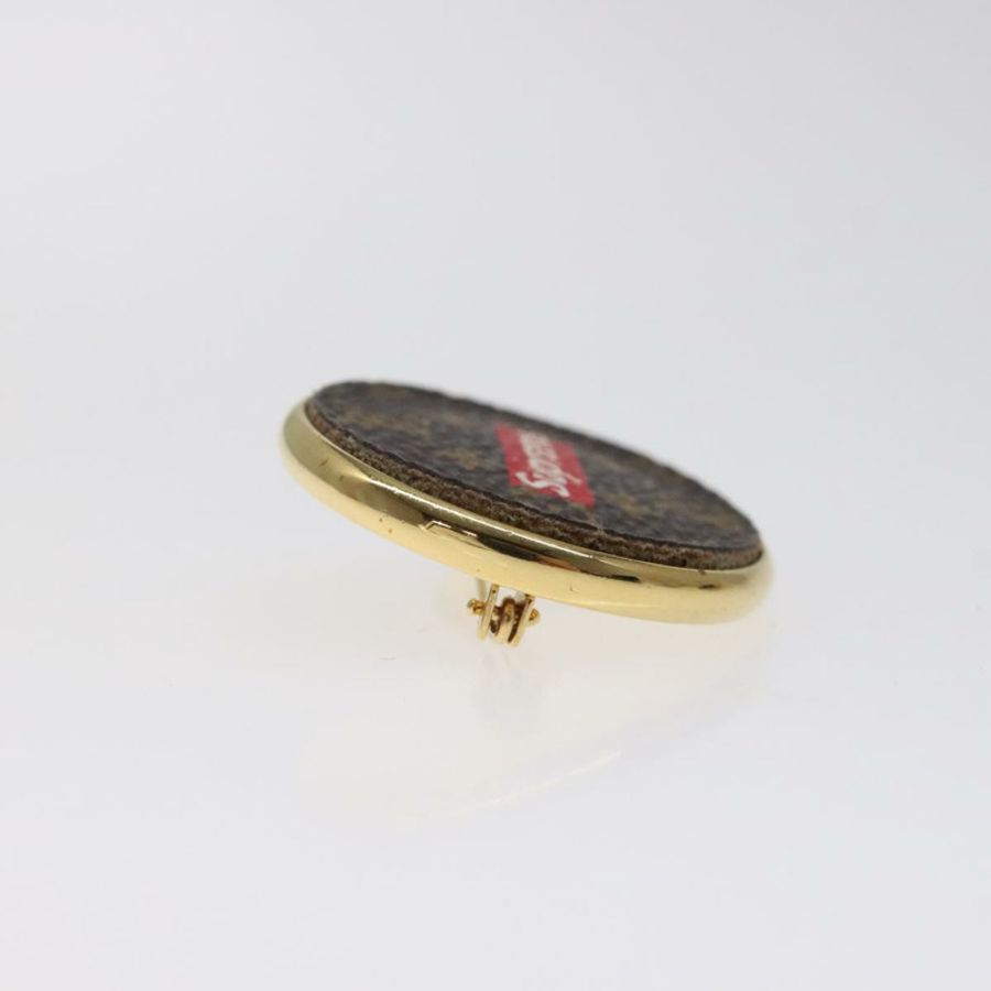 【日本直送】路易威登 Supreme 徽章,金屬金色 MP2076 LV 正品 bs24973SAV-4