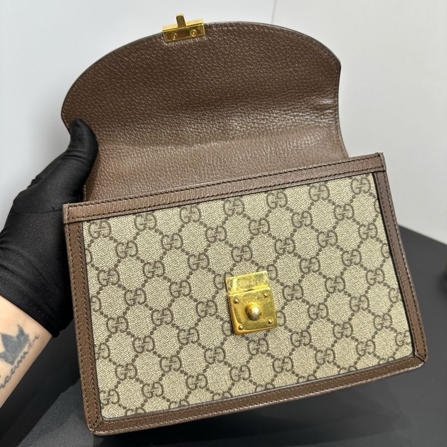 GUCCI 古馳 ophidia郵差包 尺寸24.5×8×17cm-9