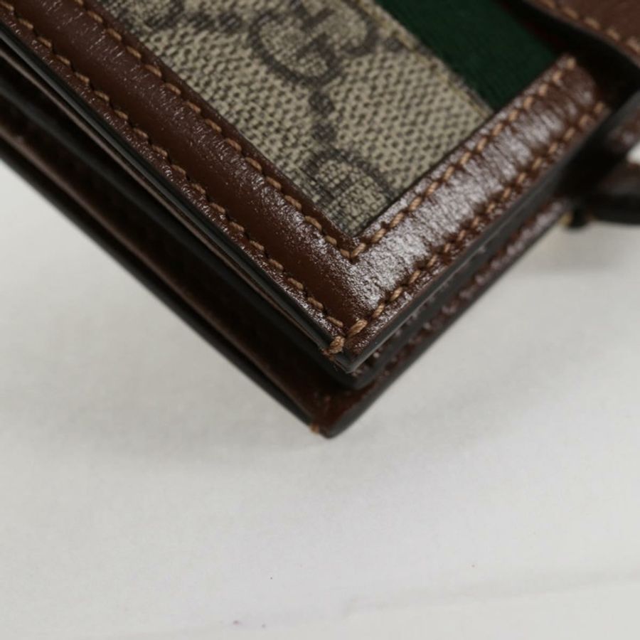 【日本直送】GUCCI GG Supreme Jackie WebbSherry 系列錢包 PVC 米色 203495 正品 ki5817V-14