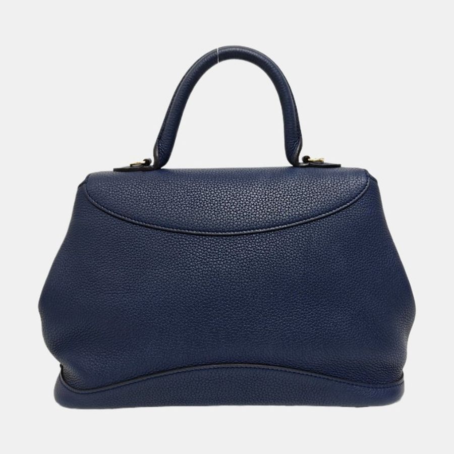 MOYNAT Gabrielle藍色牛皮肩背包-4