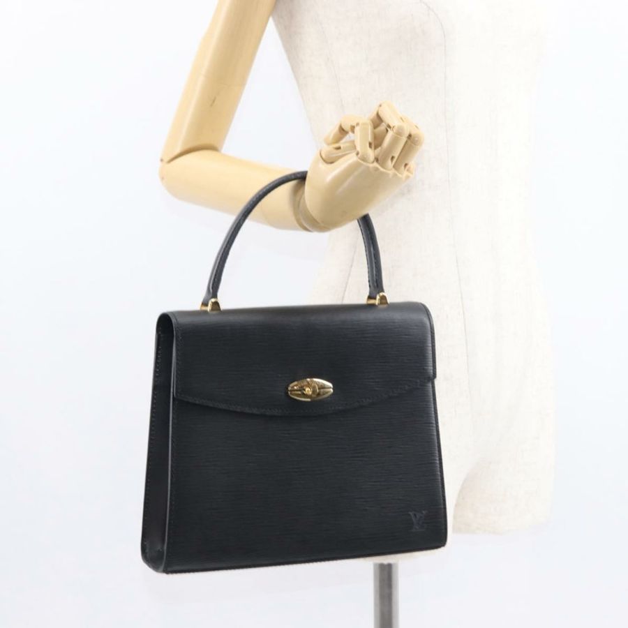 【日本直送】路易威登 Epi Malesherbes 手提包 黑色 M52372 LV 正品 yk19612-22