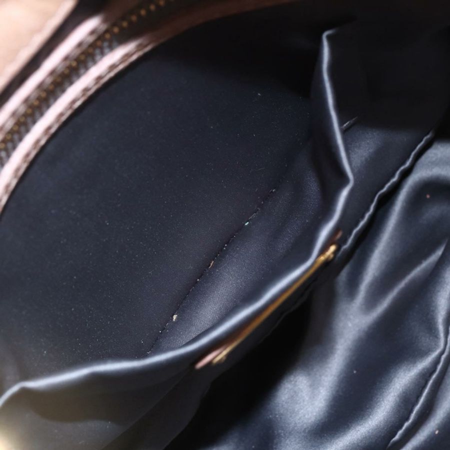 【日本直送】Miu Miu Matelasse 單肩包 皮革 2way 粉金配色 Auth ka229-23