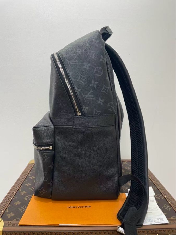 Louis Vuitton 路易威登Discovery黑色老花拼皮雙肩包 尺寸:30*40*20cm-4