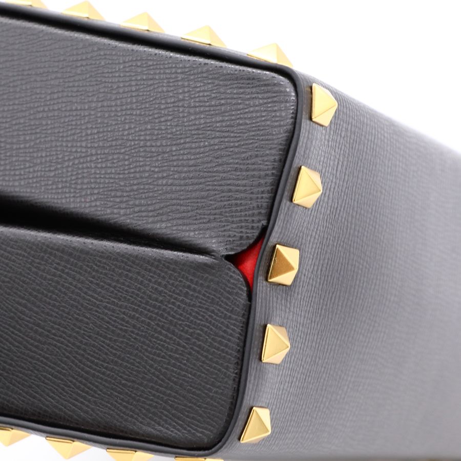 Valentino Garavani Rockstud Alcove 黑色 手提包 斜背包-13