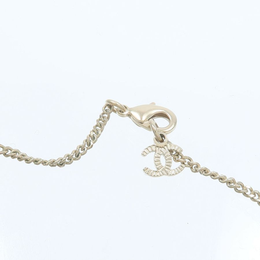 CHANEL 金屬CC Logo Cube項鍊-4