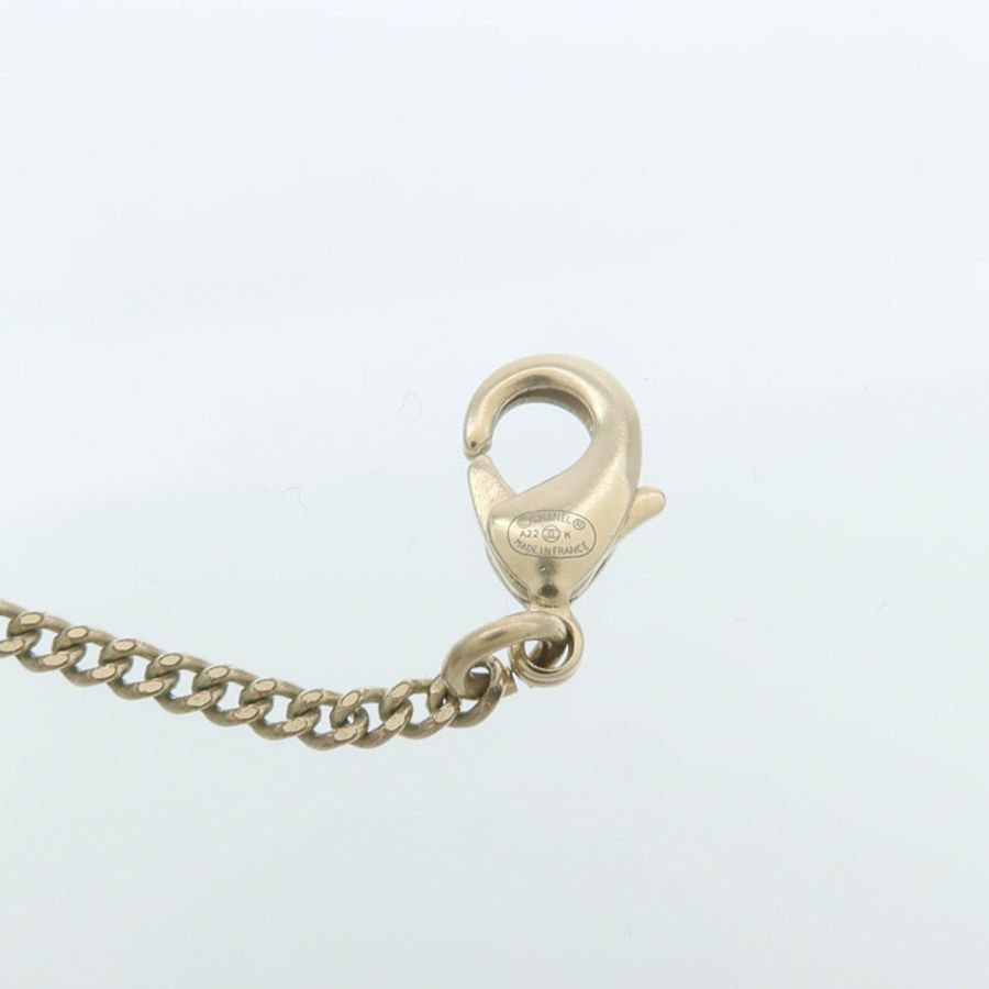 CHANEL 金屬CC Logo Cube項鍊-6