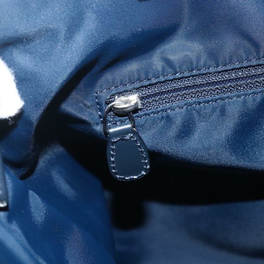 【日本直送】Christian Dior Trotter帆布肩背包 海軍藍 銀色 正品 ka480-18