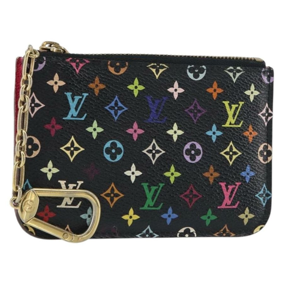 【日本直送】路易威登 Multicolor Pochette Cles NM 零錢包 黑色 M60279 正品 bs31332V-0