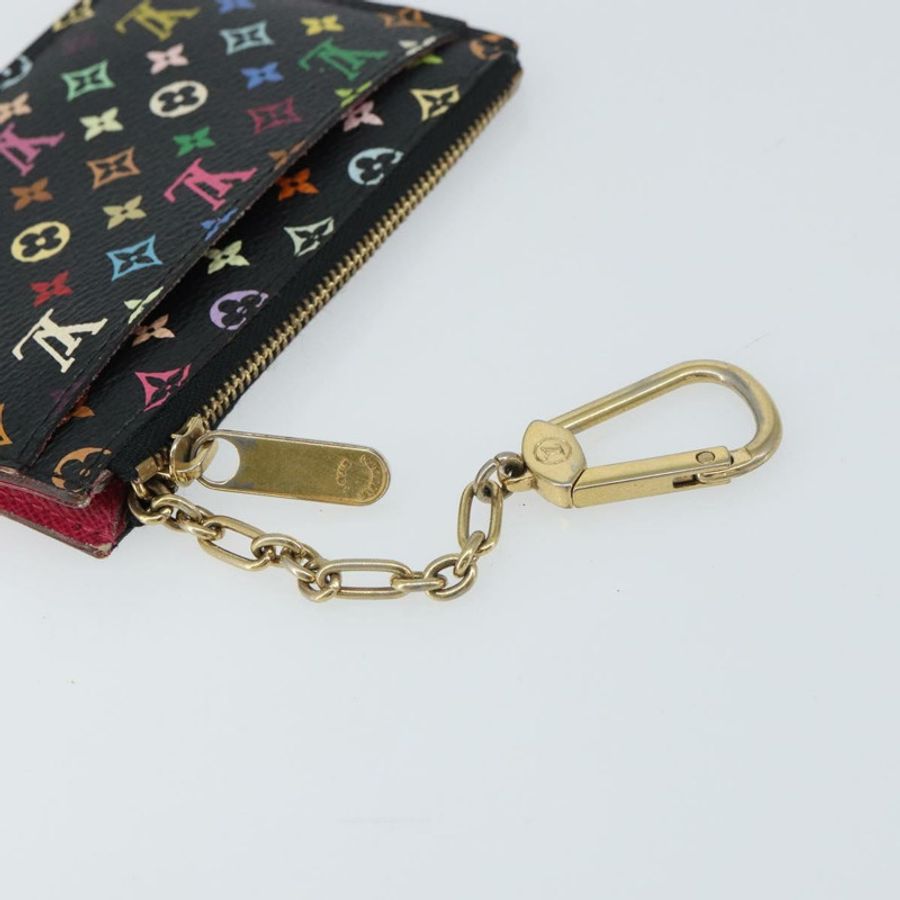 【日本直送】路易威登 Multicolor Pochette Cles NM 零錢包 黑色 M60279 正品 bs31332V-7