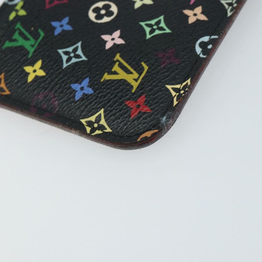 【日本直送】路易威登 Multicolor Pochette Cles NM 零錢包 黑色 M60279 正品 bs31332V-15