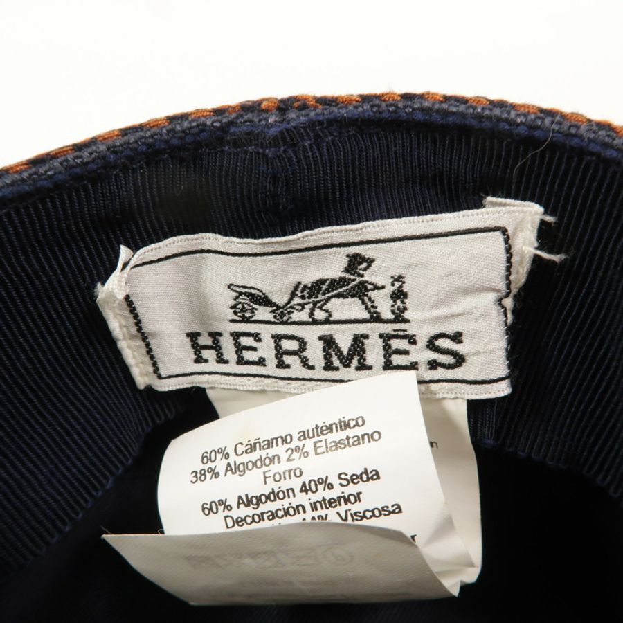 HERMES 帆布Hat帽子-6