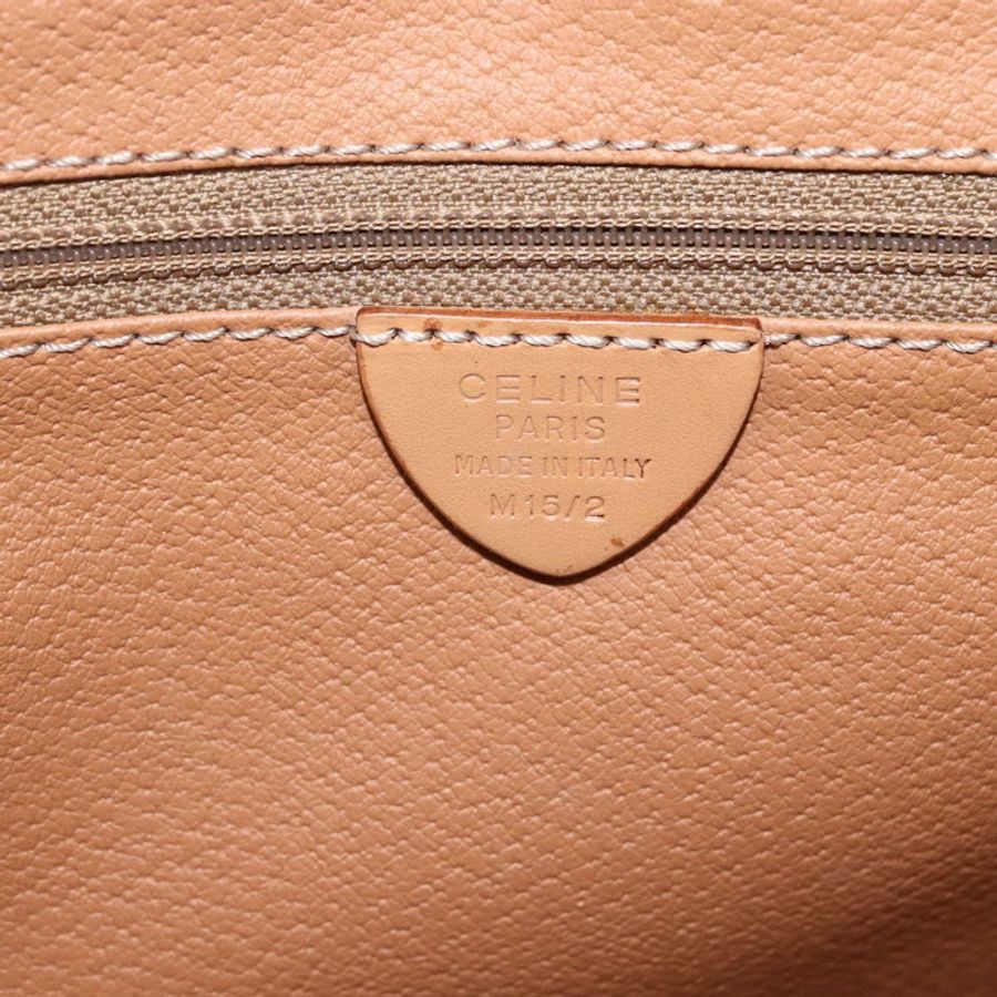 【日本直送】CELINE Macadam帆布托特包 PVC皮革 棕色 金色 正品 ka860-11