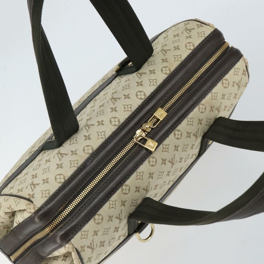 【日本直送】路易威登 Monogram Mini Josephine GM 手提包 卡其色 M92310 LV Auth ep12664-5