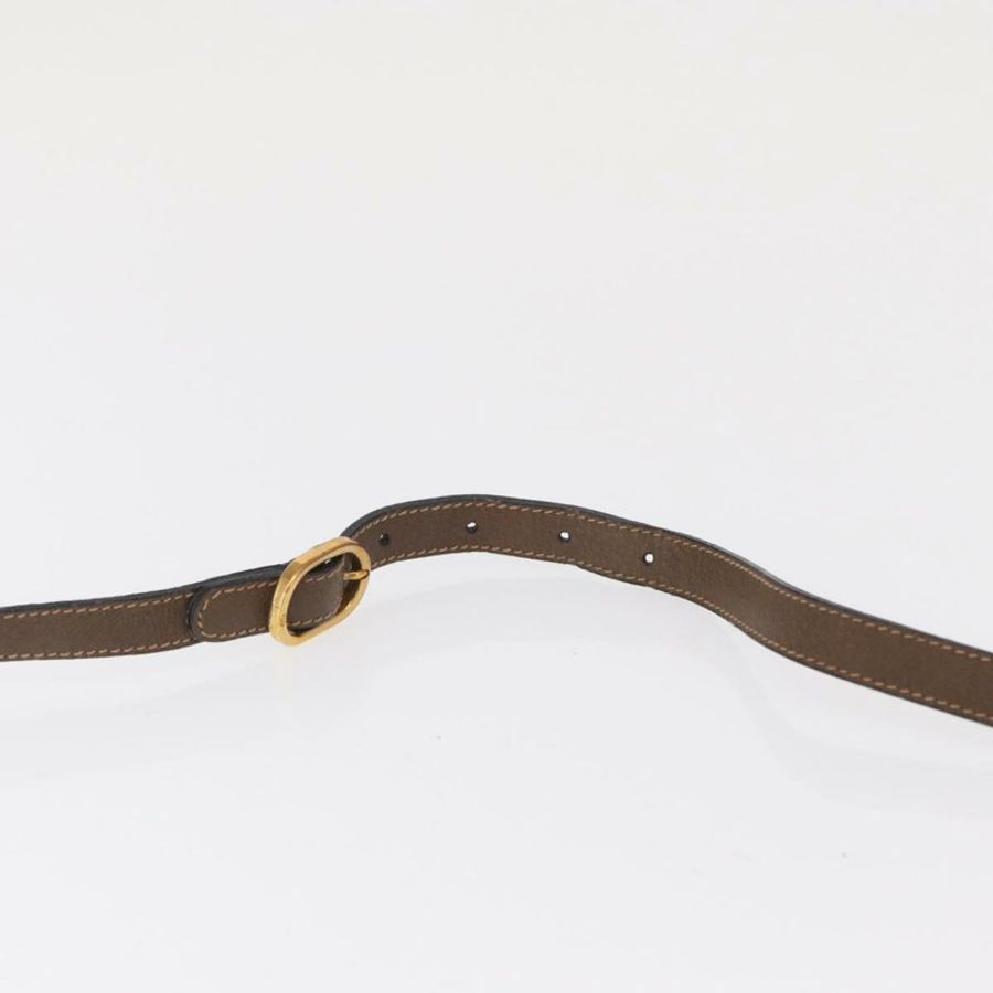 【日本直送】GUCCI GG Supreme Web Sherry Line 手提包 PVC 米色 金色 98 02 004 正品 SW1946-8