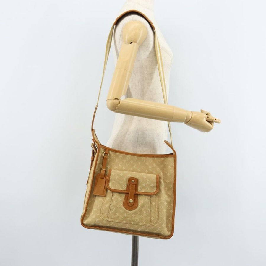【日本直送】路易威登 Monogram Mini Buzas Marie Kate 手袋 米色 M92323 LV 正品 ep13336-24