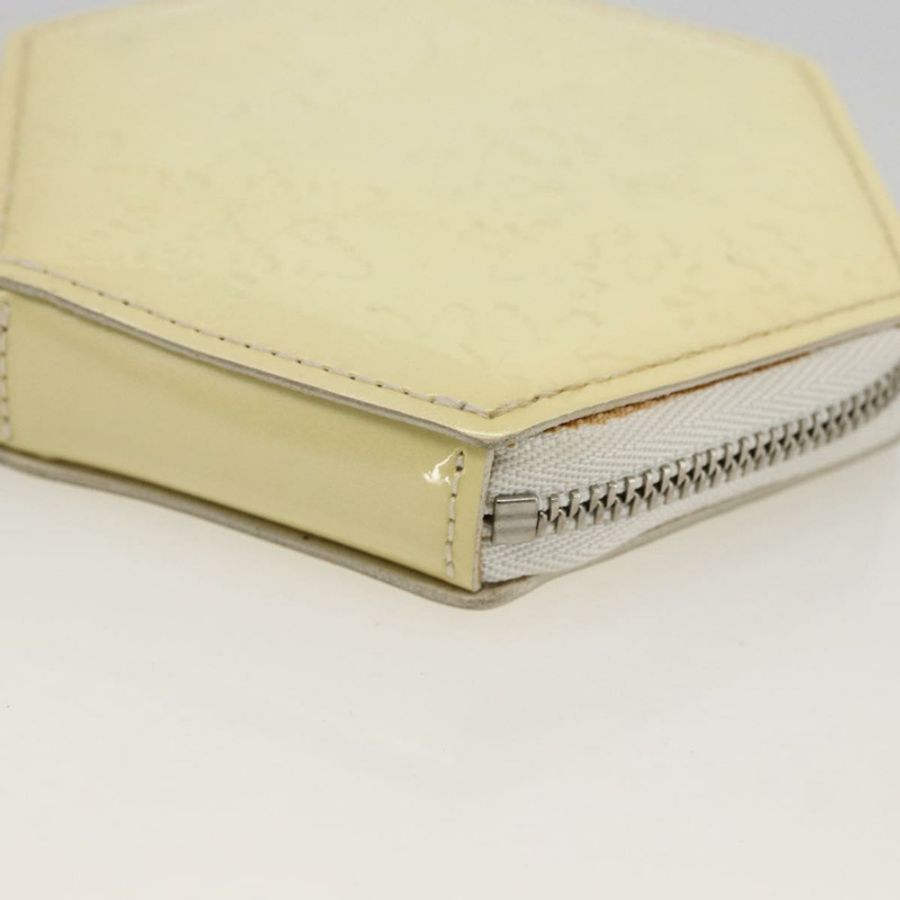 【日本直送】路易威登 Vernis Porte Monnaie Flocon 零錢包 Perle M58216 正品 LNZ408V-13
