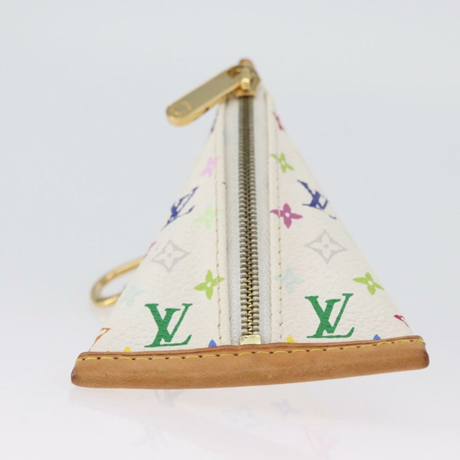 【日本直送】路易威登 Monogram Multicolor Berlango 白色零錢包 M58028 正品 BSZ417V-4