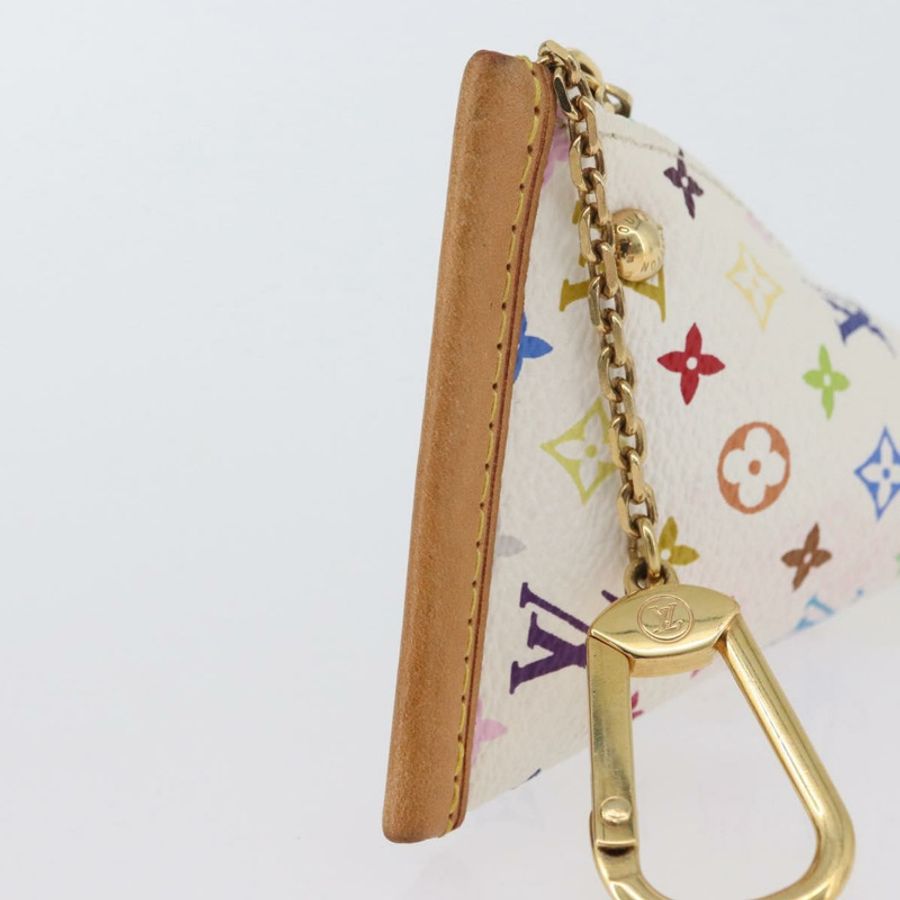 【日本直送】路易威登 Monogram Multicolor Berlango 白色零錢包 M58028 正品 BSZ417V-5