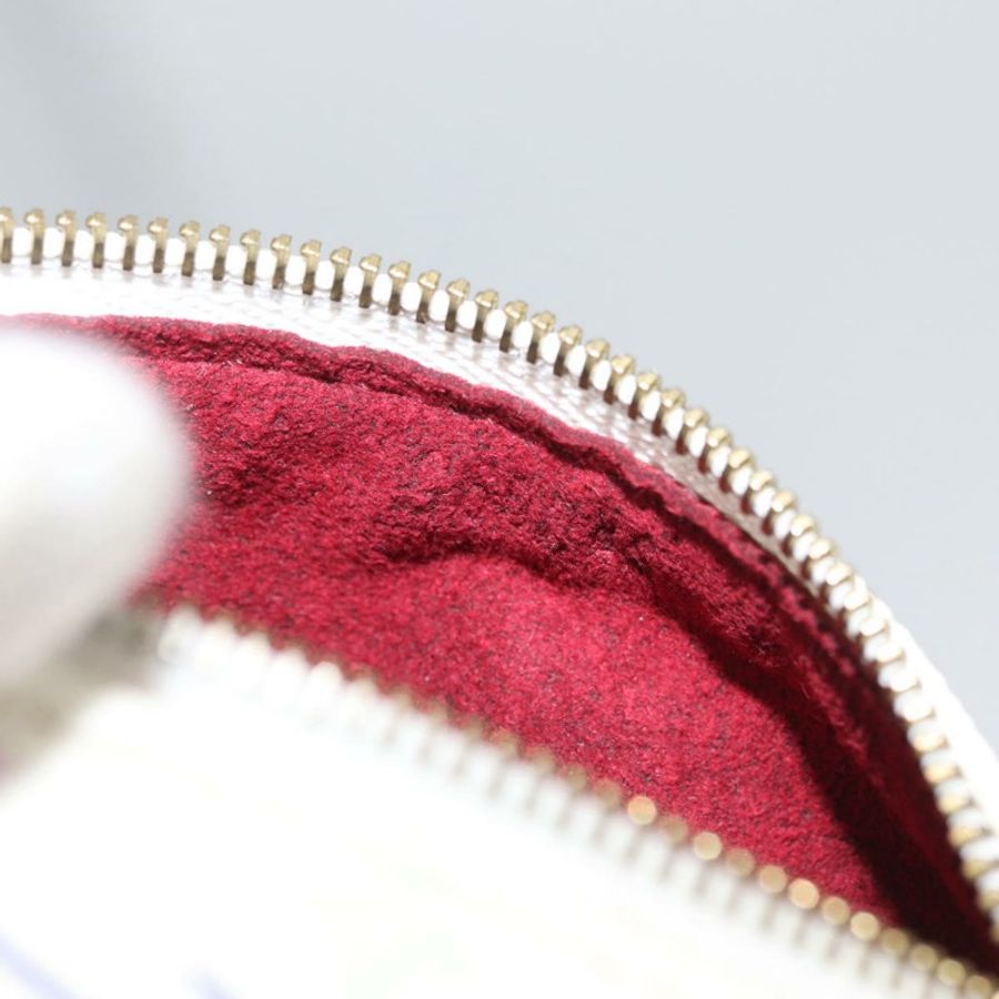 【日本直送】路易威登 Monogram Multicolor Berlango 白色零錢包 M58028 正品 BSZ417V-10