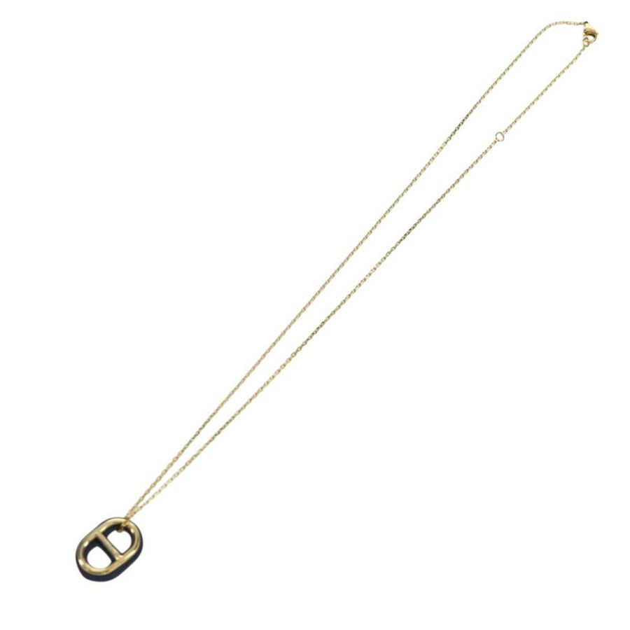 【日本直送】HERMES Au Maiyon Chaine d'Ancre 項鍊金屬金色正品 LNZ841M-1