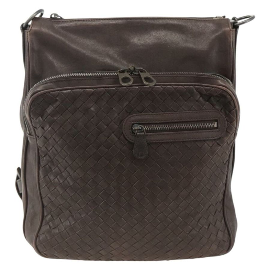 【日本直送】BOTTEGA VENETA INTRECCIATO 單肩包 皮革 棕色 189225 正品 ki6600-12