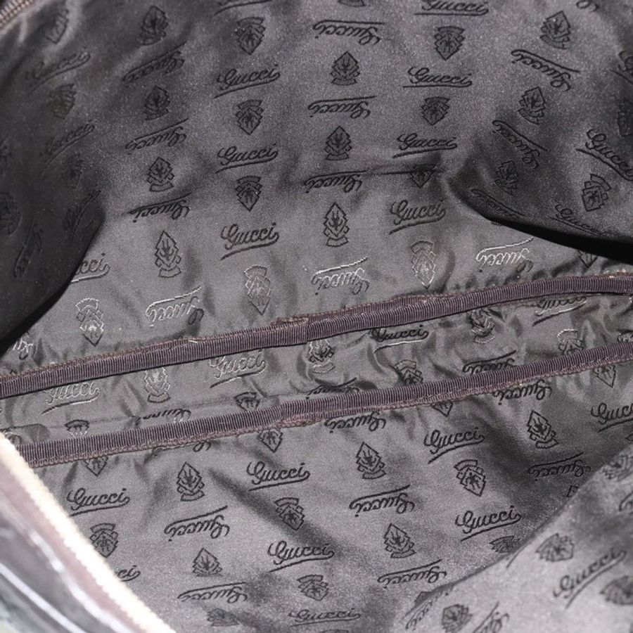 【日本直送】GUCCI GG帆布Guccissima雙肩包,皮革材質,黑色/金色,貨號208463,正品,ka3424-10