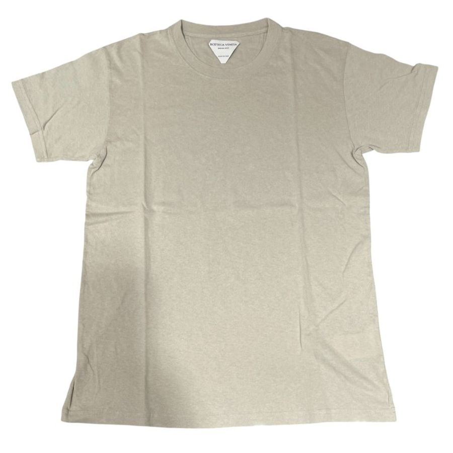 BOTTEGA VENETA 寶緹嘉 圓領針織上衣 純棉 燕麥色 40碼-1