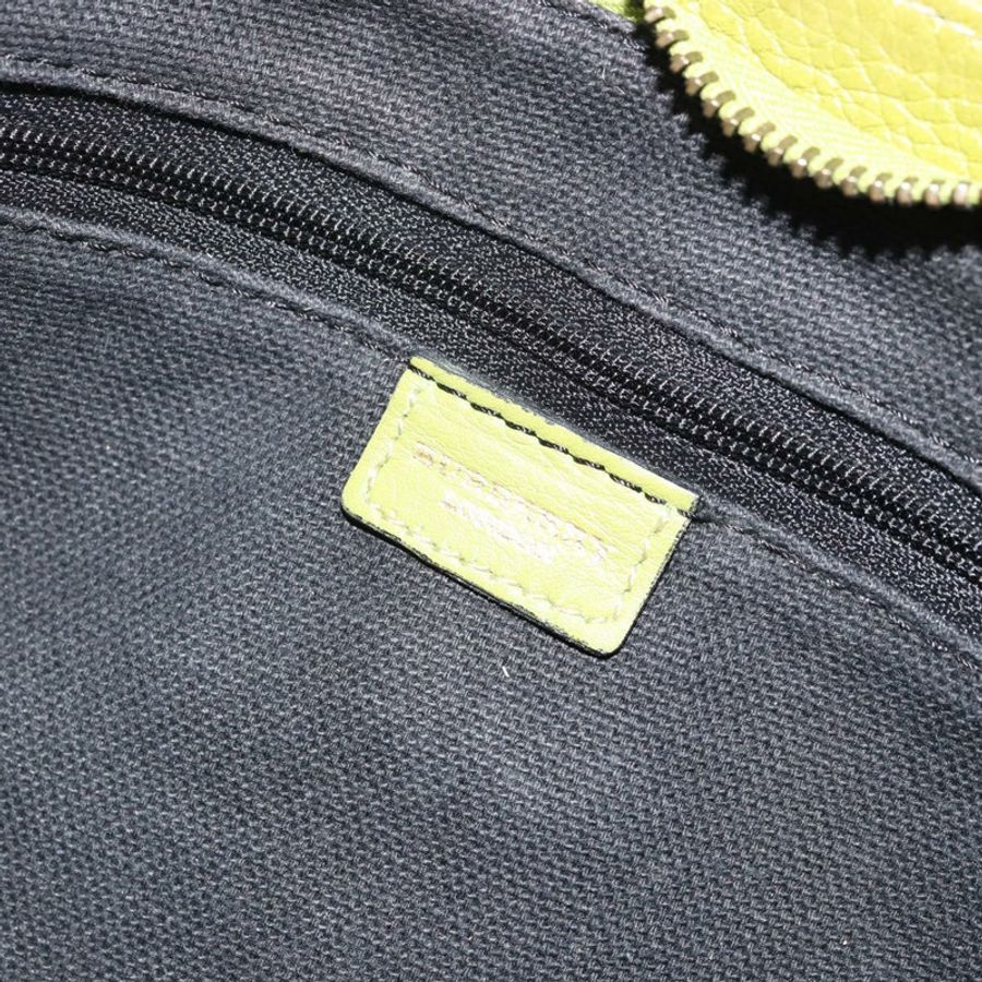 【日本直送】BURBERRY 綠色皮革單肩包 正品 BAZ684A-17