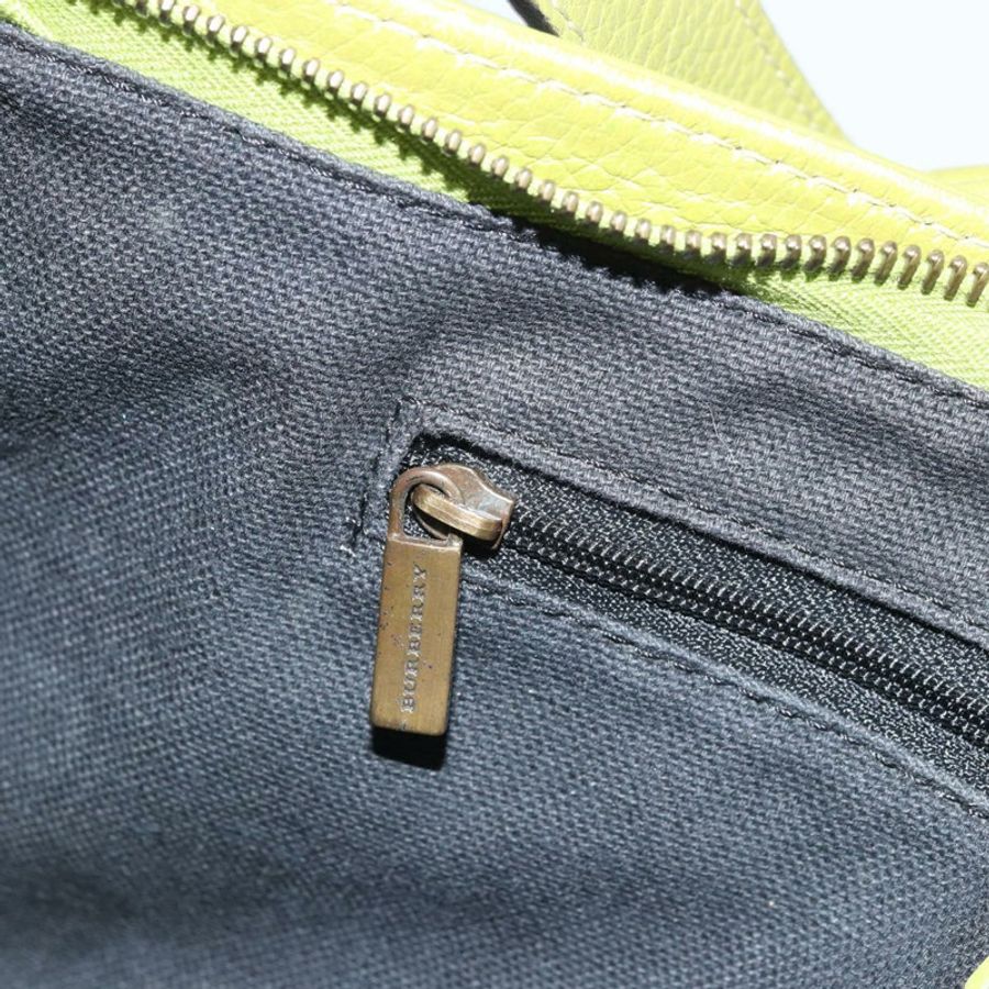 【日本直送】BURBERRY 綠色皮革單肩包 正品 BAZ684A-20