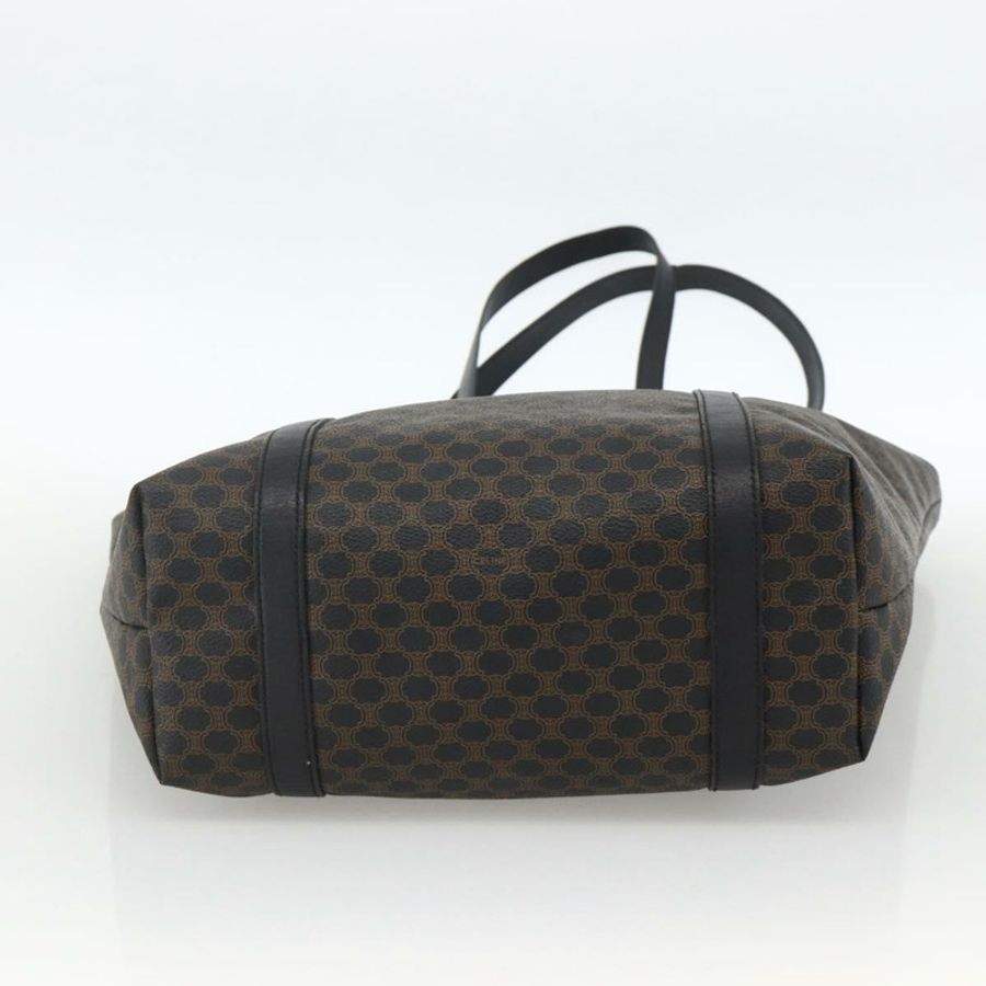 【日本直送】CELINE Macadam帆布托特包 PVC皮革 黑色金色 正品 YKZ828A-4