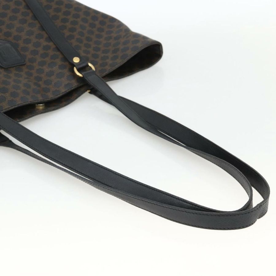 【日本直送】CELINE Macadam帆布托特包 PVC皮革 黑色金色 正品 YKZ828A-6