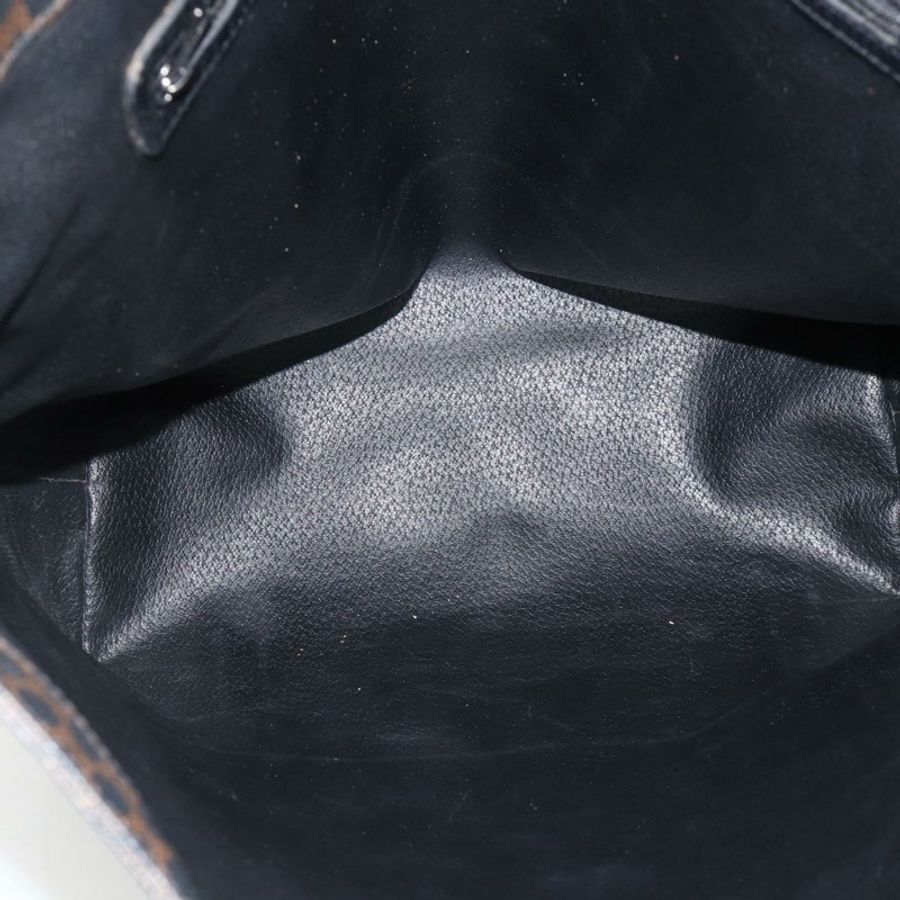 【日本直送】CELINE Macadam帆布托特包 PVC皮革 黑色金色 正品 YKZ828A-9