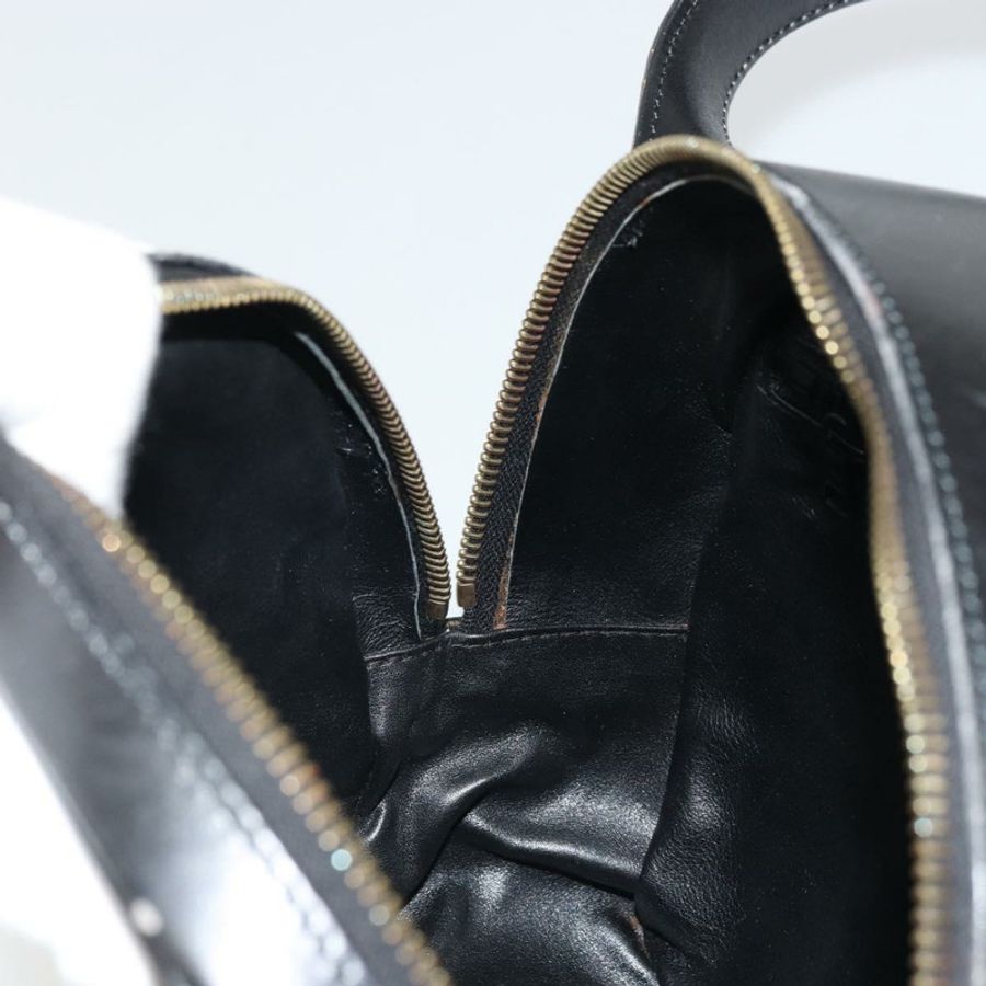 【日本直送】CELINE 圓背包 皮革 黑色 金色 正品 YKZ1524A-19