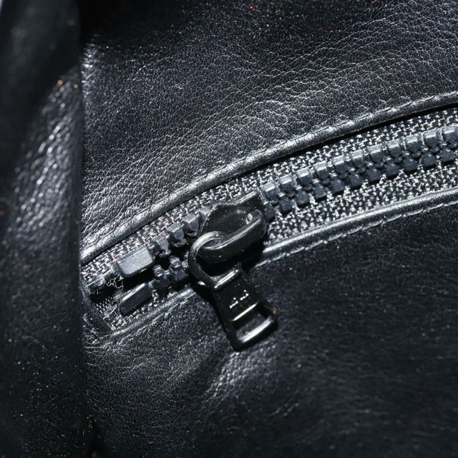 【日本直送】CELINE 圓背包 皮革 黑色 金色 正品 YKZ1524A-20