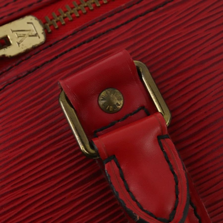 【日本直送】路易威登 Epi Keepall 45 波士頓包 紅色 M42977 LV 正品 YKZ1535A-19