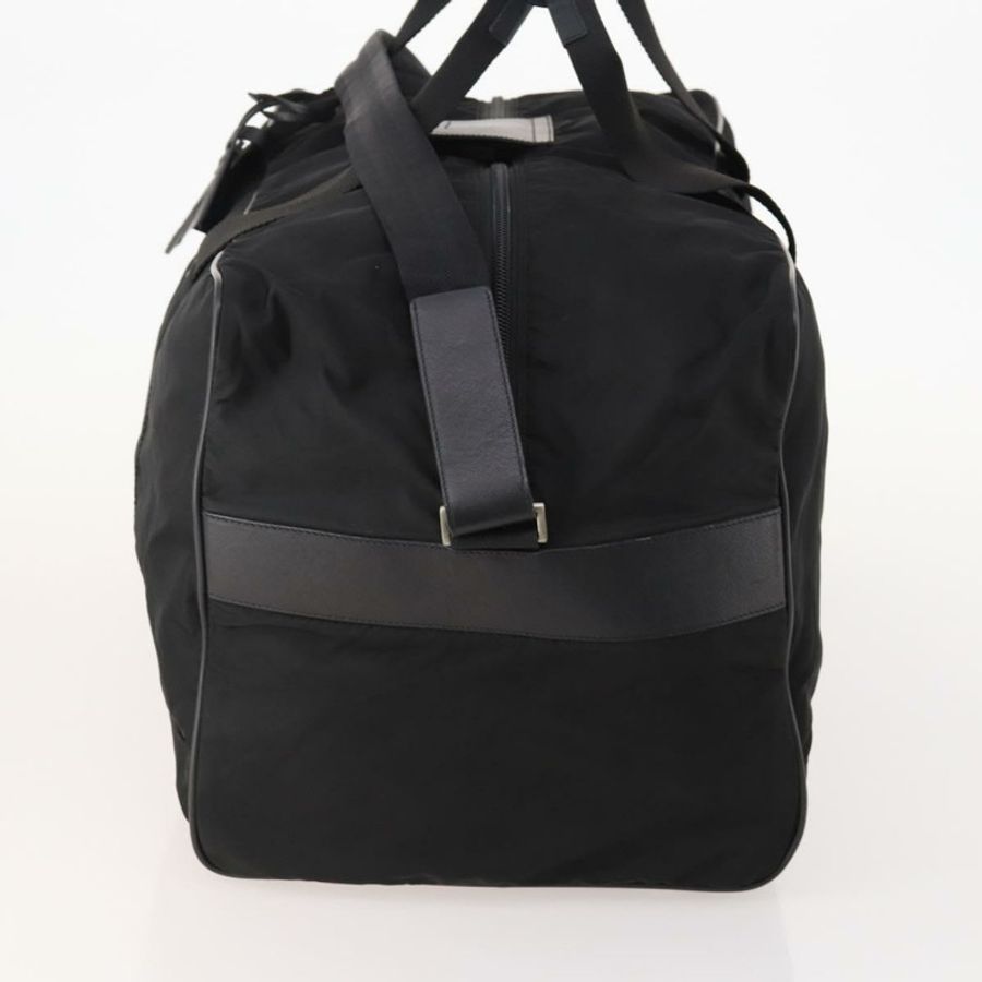 【日本直送】PRADA 波士頓包 尼龍 黑色 銀色 正品 yk20263A-2